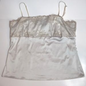 Champagne Cami with Lace Detail